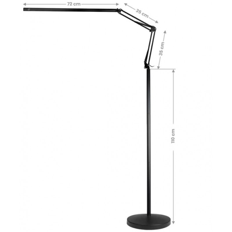 Behandellamp led zwart Behandellamp led zwart