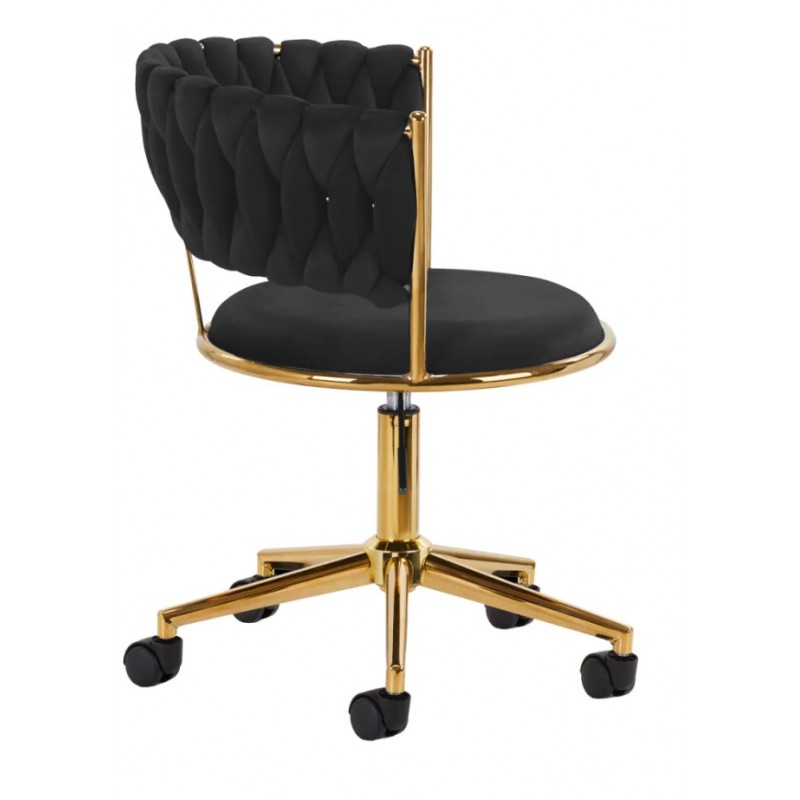 Beauty draaistoel zwart Beauty draaistoel zwart