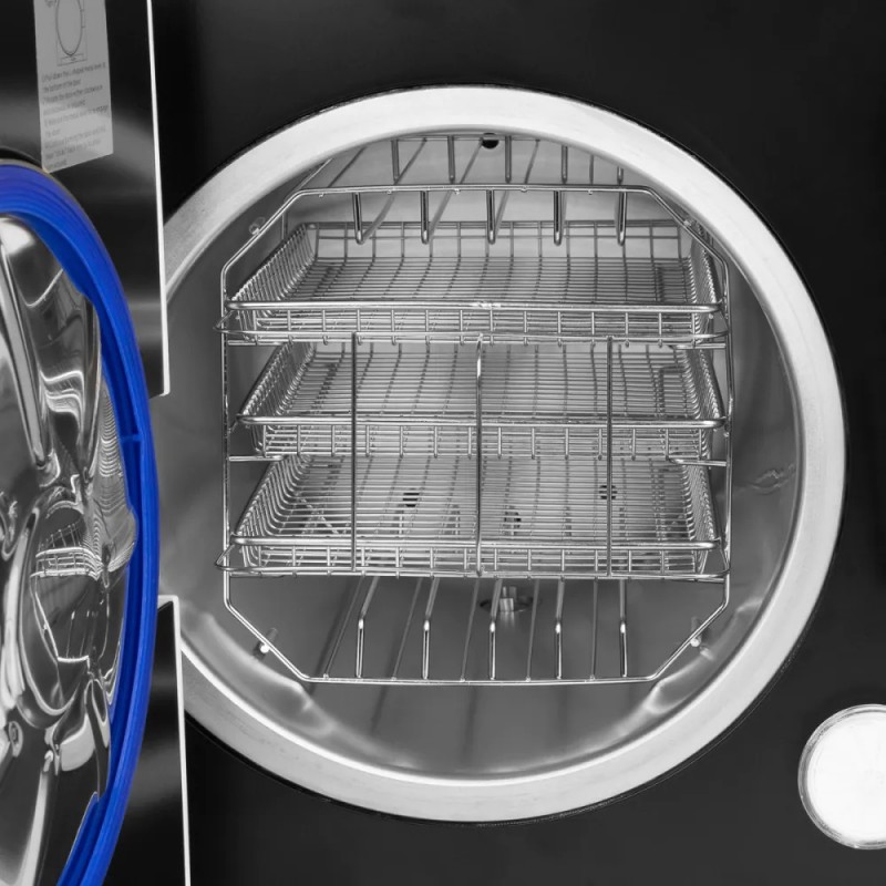 Lafomed Autoclave Standard Line LFSS18AA LED 18 L class B with a printer black Lafomed Autoclave Standard Line LFSS18AA LED 18 L class B with a printer black