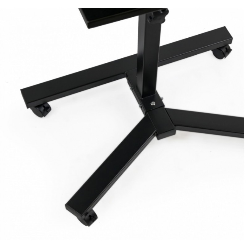 WERKTAFEL DUBBELBLAD ZWART WERKTAFEL DUBBELBLAD ZWART