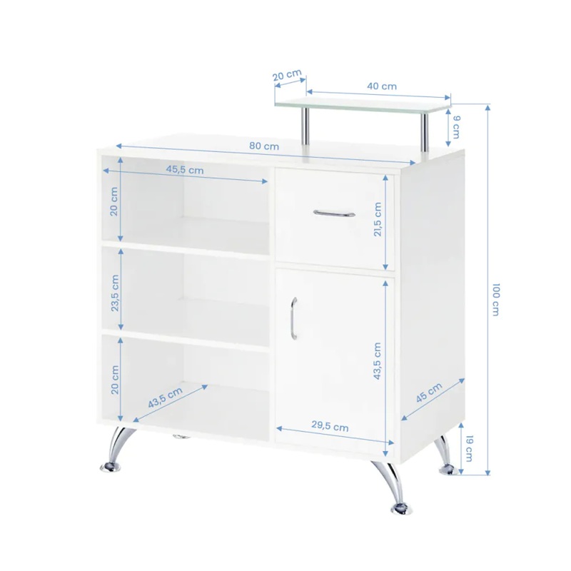 Receptiebalie Wit . Receptiebalie Wit .