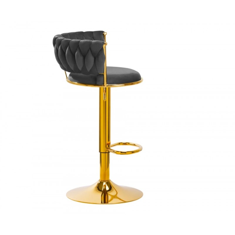 Beauty bar stoel grijs Beauty bar stoel grijs