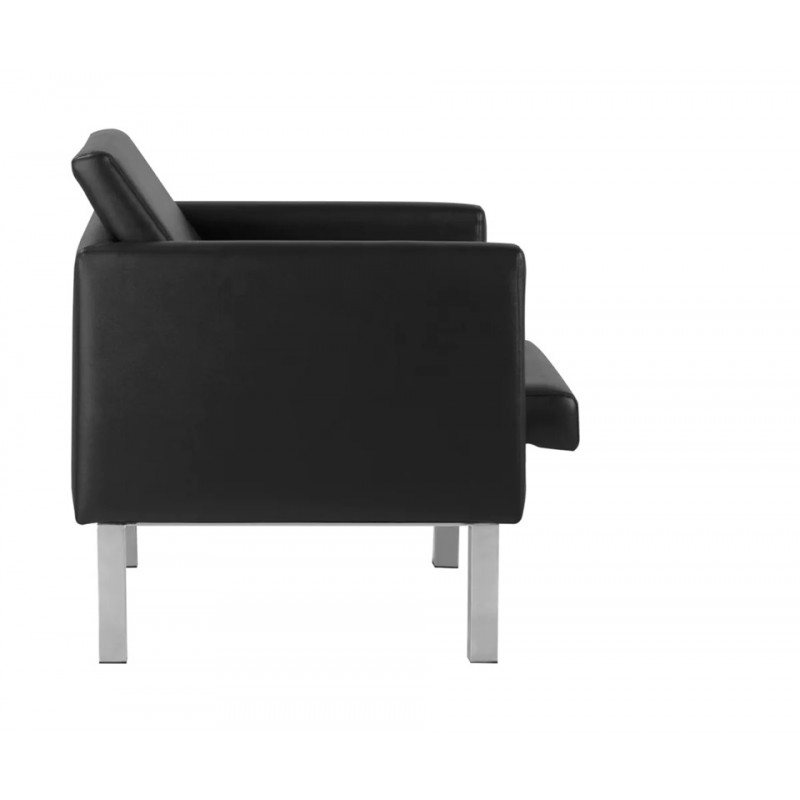 Wachtkamerfauteuil Zwart Wachtkamerfauteuil Zwart