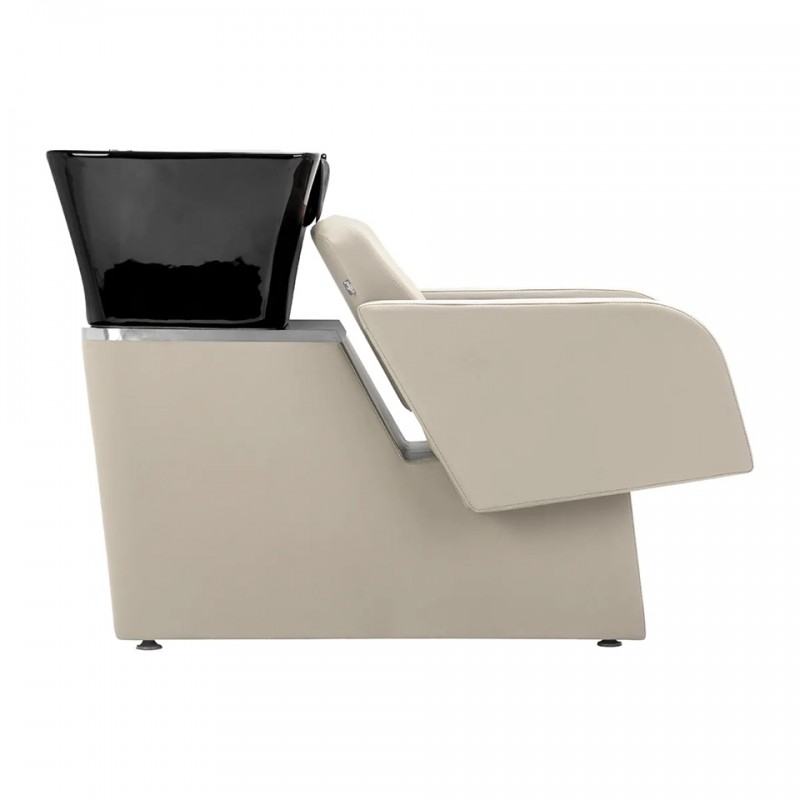 Grijsbeige kapperswasplaats Grijsbeige kapperswasplaats