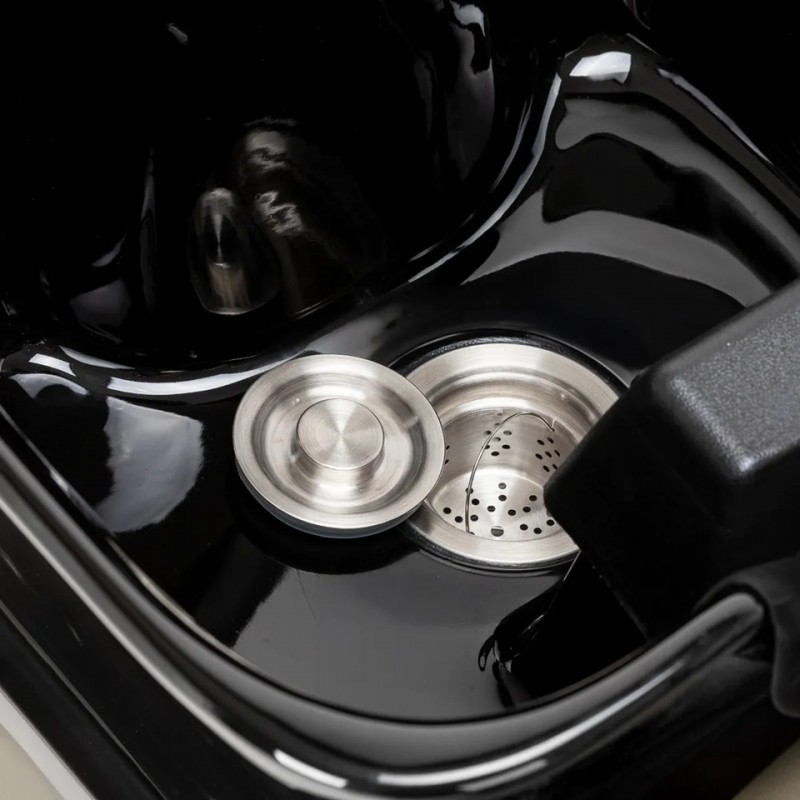 Grijsbeige kapperswasplaats Grijsbeige kapperswasplaats