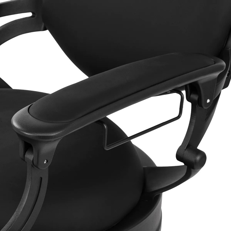 kappersstoel zwart zonder knoppen kappersstoel zwart zonder knoppen